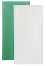 Клеенка 2 х 1,4 м, медицинская зеленая, белая. Артикул 0025