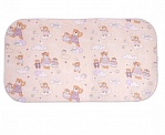 Клеенка  0,68 х 1 м, для детской кроватки с рисунком Звездная Фантазия, окантованная лавандовой тесьмой. Артикул 9929